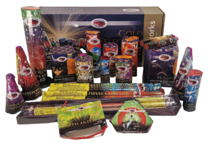 Kimbolton Fireworks Retail - Gold Selection 6